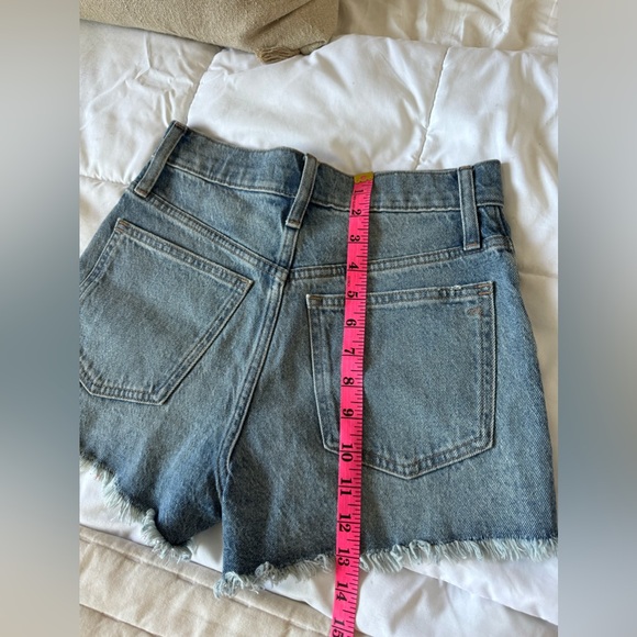 Madewell | The Perfect Jean Short in Balsam Wash | Sz 24 - Picture 7 of 9